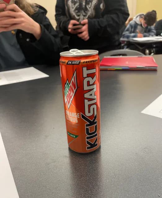 Mtn Dew Kickstart Orange Citrus