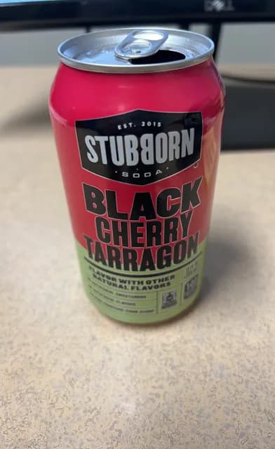 Sborn Soda Black Cherry Tarragon