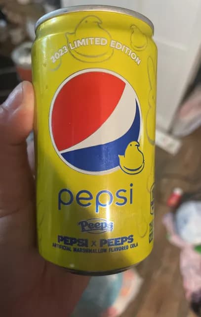 Pepsi X Peeps Artificial Marshmallow Flavored Cola