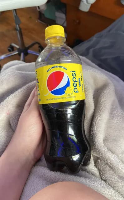 Pepsi X Peeps Artificial Marshmallow Flavored Pepsi
