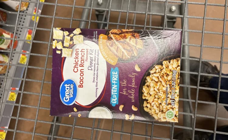 Great Value Chicken Bacon Ranch Flavored Dinner Kit