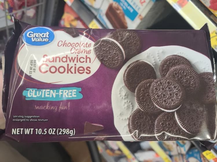Great Value Chocolate Creme Sandwich Cookies