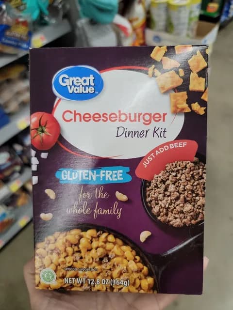 Great Value Cheeseburger Dinner Kit