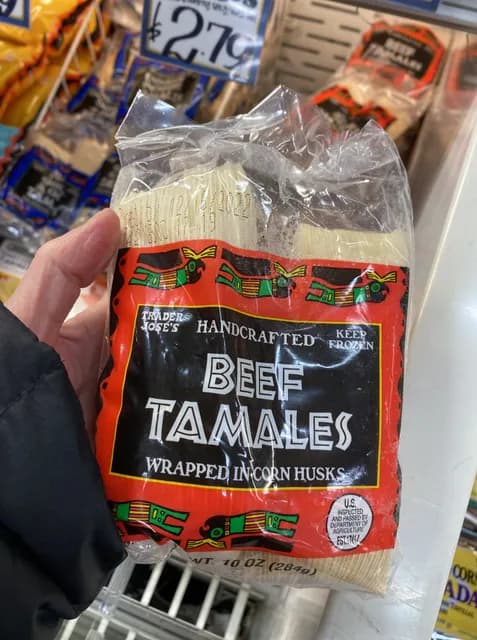 Is it Pork Free? Trader Joe's Handcrafted Beef Tamales Wrapped In Corn Husks