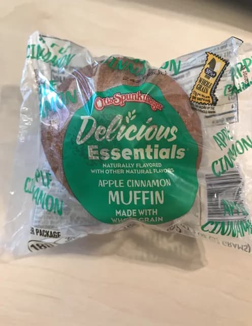 Otis Spunkmeyer Delicious Essentials Apple Cinnamon Muffin