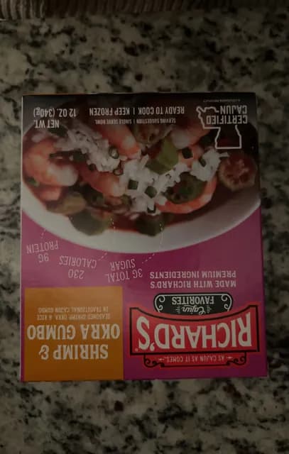 Richard'S Cajun Favorites Shrimp & Okra Gumbo