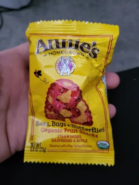 Annie'S Homegrown Bees, Bugs, Butterflies Organic Fruit Snacks