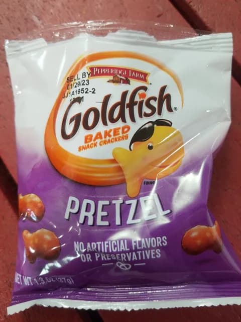 Pepperidge Farm Goldfish Baked Snack Crackers Pretzel