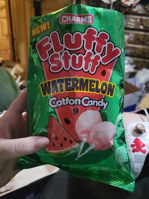Charms Fluffy Stuff Watermelon Cotton Candy