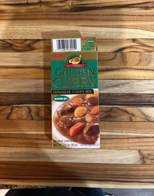 S&B Golden Curry Medium Hot Japanese Curry Mix