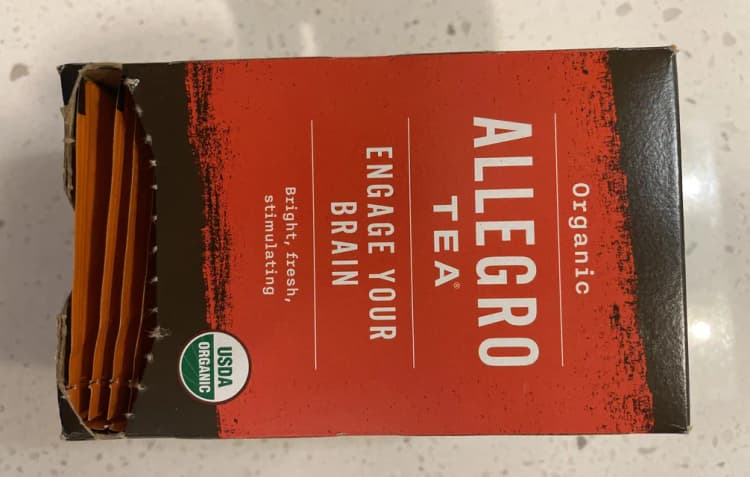 Allegro Tea Organic Engage Your Brain