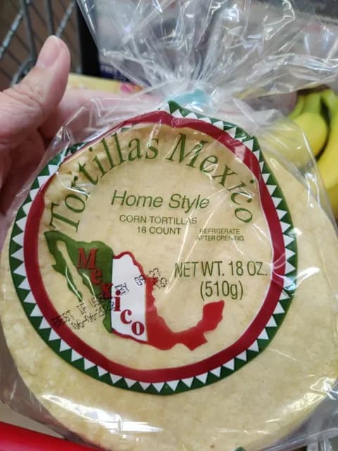 Tortillas Mexico Home Style Corn Tortillas