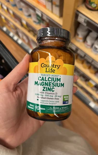 Country Life Target-Mins Calcium Magnesium Zinc