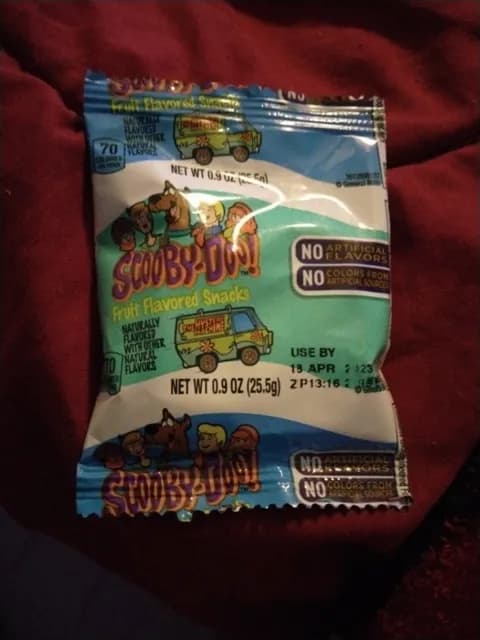Scooby-Doo! Fruit Flavored Snacks