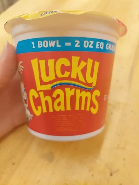 Lucky Charms Frosted Toasted Oat Cereal With Marshmallows