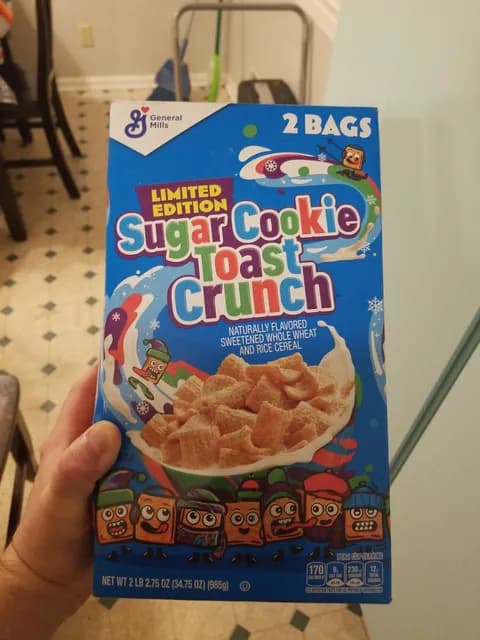 General Mills Limited Edition Sugar Cookie Toast Crunch Cereal