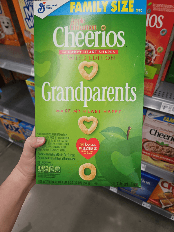 Gmills Cheerios Apple Cinnamon