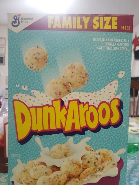 General Mills Dunkaroos Sweetened Corn Cereal