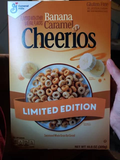 General Mills Banana Caramel Cheerios