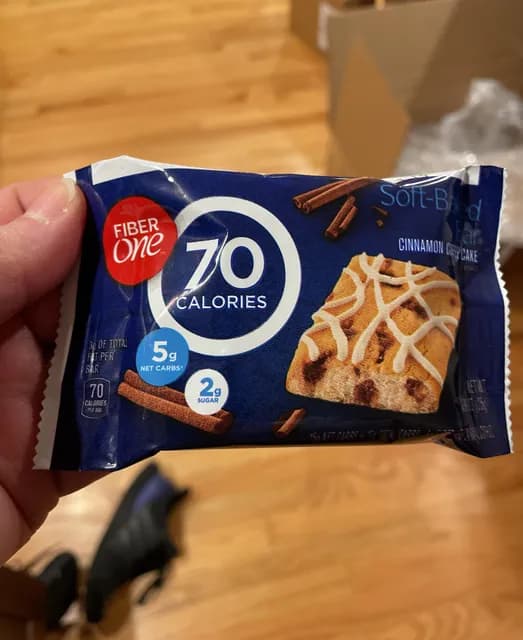 Fiber One 70 Calories Cinnamon Coffee Cake Soft-Baked Bar