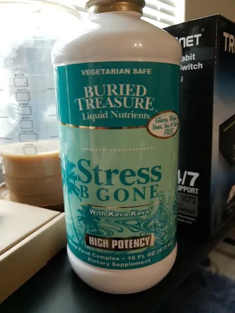 Buried Treasure Liquid Nutrients Stress B Gone With Kava Kava High Potency