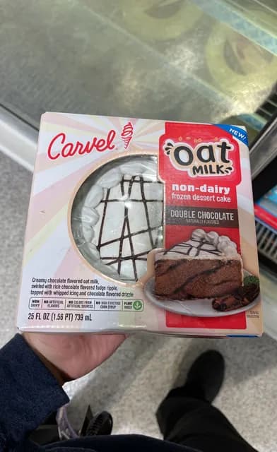 Carvel Non-Dairy Oat Milk Double Chocolate Flavor