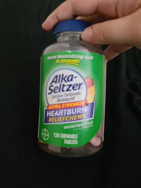Alka-Seltzer Extra Strength Heartburn Reliefchews Assorted Fruit