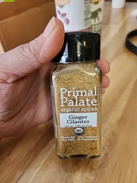 Primal Palate Organic Spices Ginger Cilantro