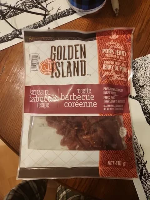 Golden Island Korean Barbecue Recipe Fire Grilled Pork Jerky