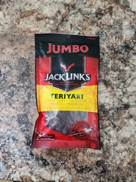 Jack Links Jumbo Teriyaki  Beef Jerky
