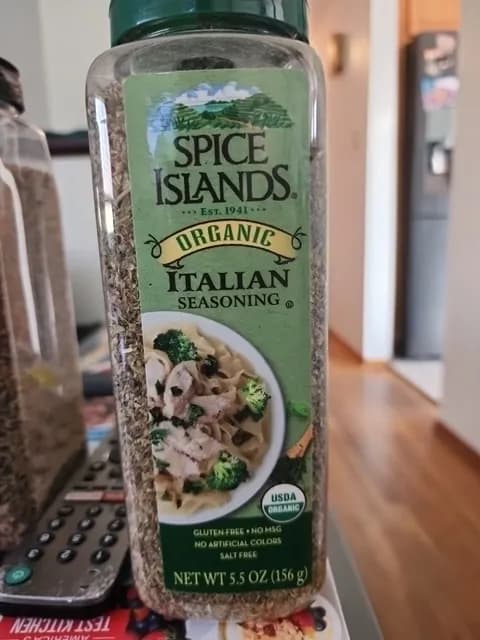 Spice Islands Organic Italian Seasoning