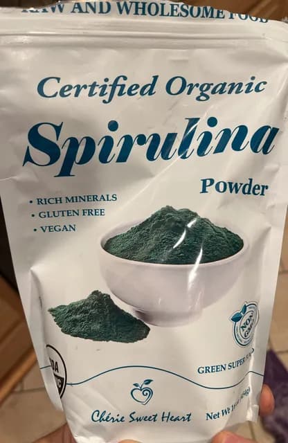 Cherie Sweet Heart Certified Organic Spirulina Powder