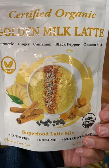 Cherie Sweet Heart Organic Golden Milk Latte