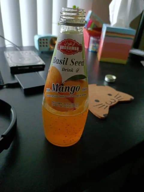 Arghawan Mango Basil Seed Drink