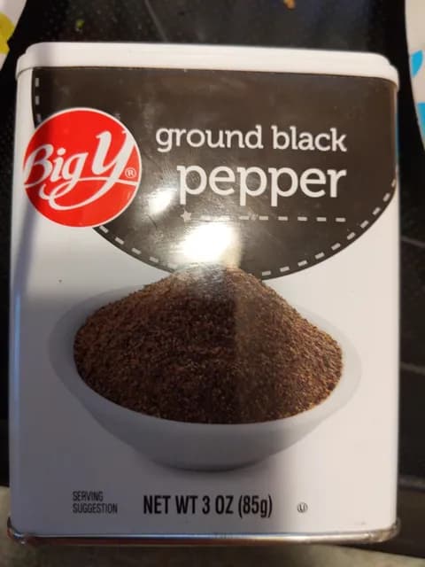 Big Y Ground Black Pepper