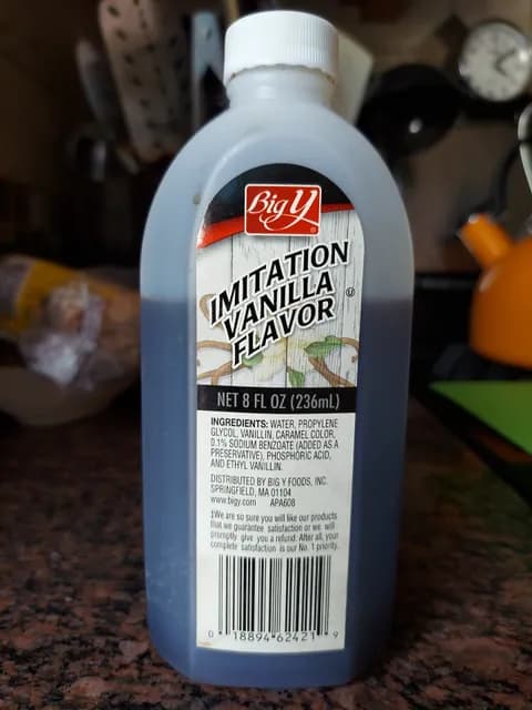 Big Y Imitation Vanilla Flavor