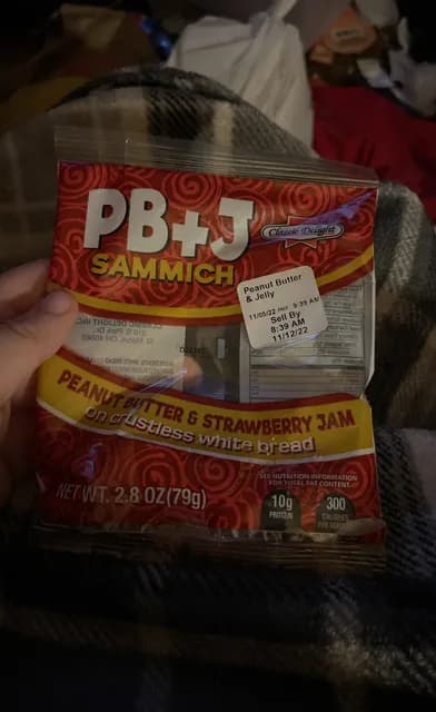 Classic Delight Pb+J Sammich Peanut Butter & Strawberry Jam