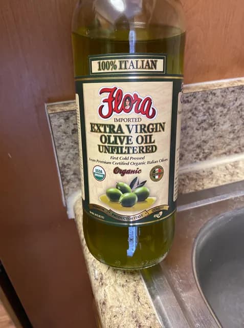 Flora Organic Unfiltered Extra Virgin Olive Oil