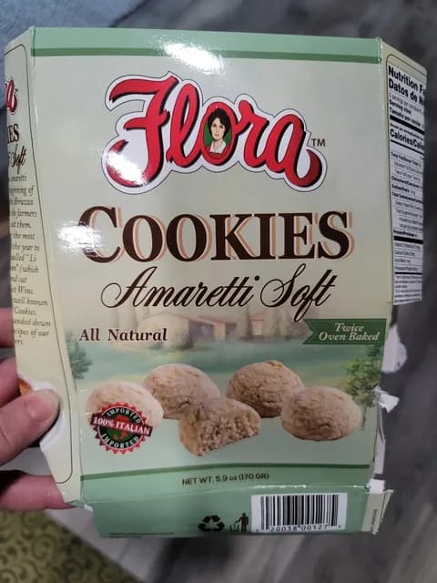 Flora Amaretti Soft Cookies