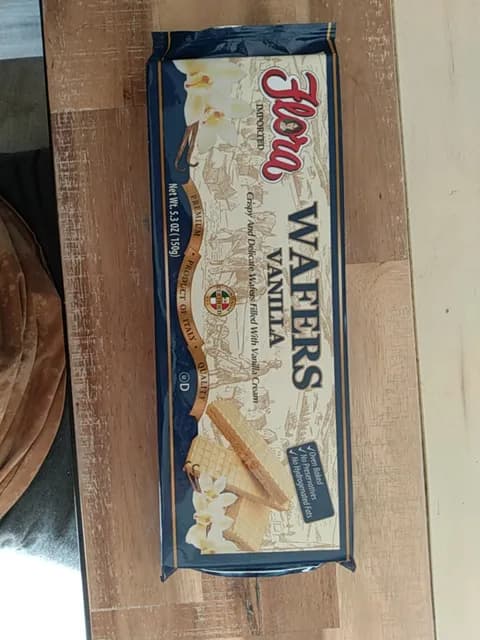 Flora Wafers Vanilla