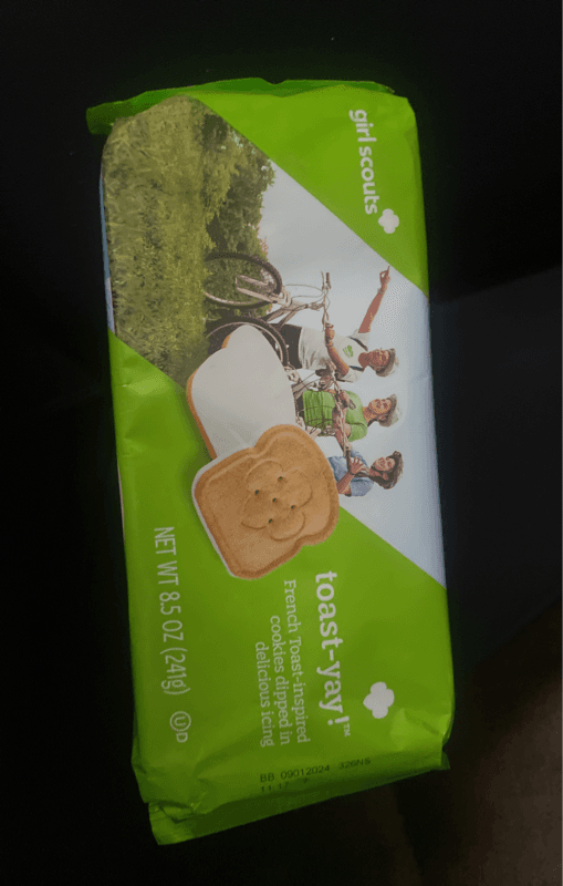Girl Scouts Toast-Yay!