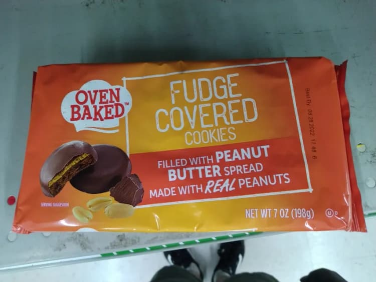 Oven Baked Fudge Covered Cookies