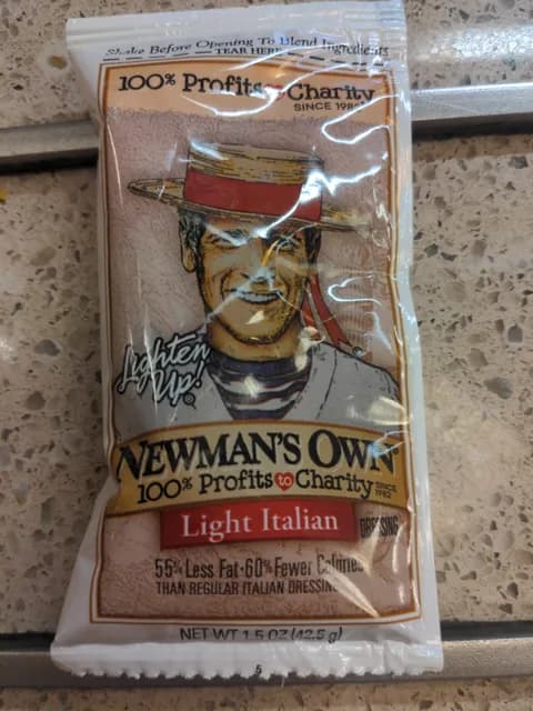 Newman'S Own Light Italian Dressing