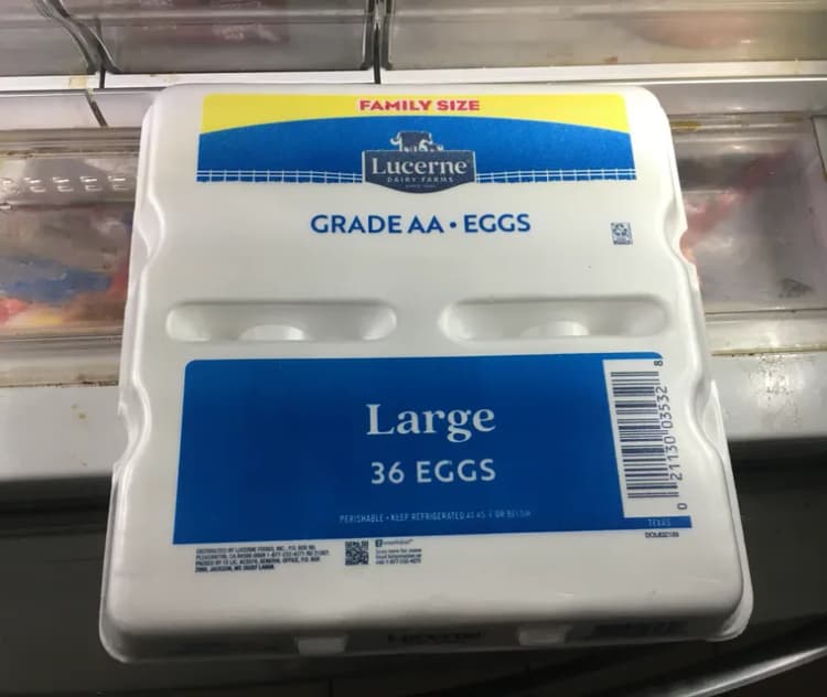 Lucerne Dairy Farms Grade Aa Large Eggs