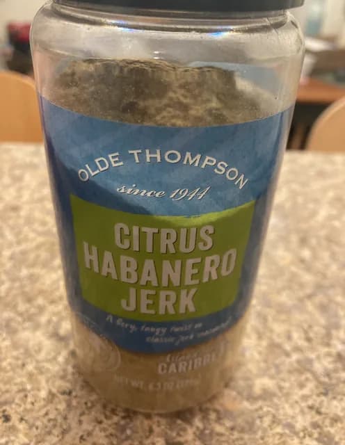 Olde Thompson Citrus Habanero Jerk