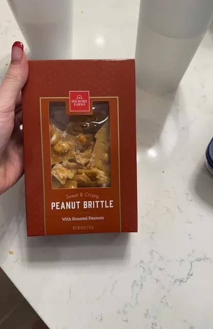 Hickory Farms Peanut Brittle