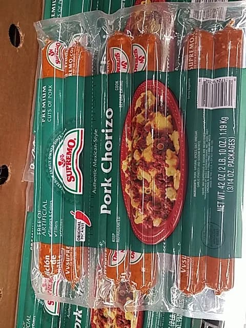 Supremo Original Pork Chorizo