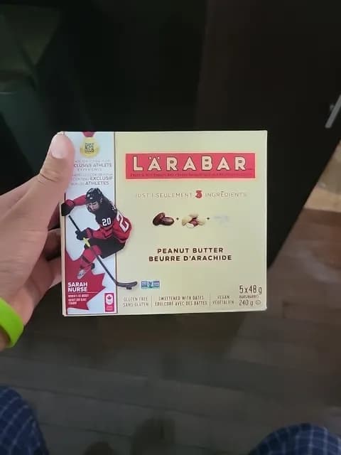 Larabar Fruit & Nut Energy Bar Peanut Butter Sweetened With Dates