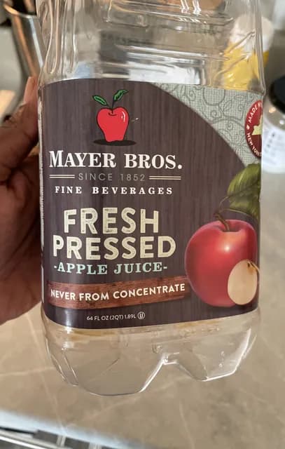 Mayer Bros. Fresh Pressed Apple Juice