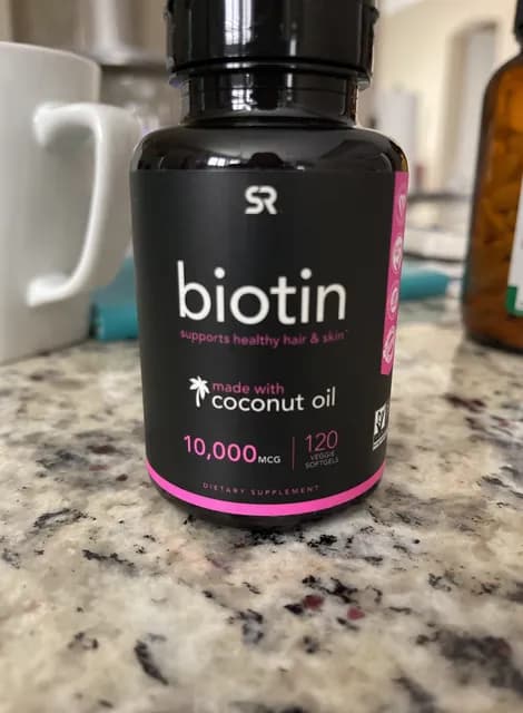Sports Research Biotin Made With Coconut Oil